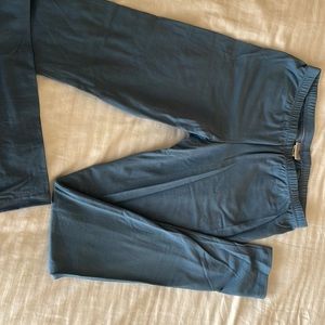 Newport News vintage legggings made in the U.S.A 95% cotton size Large chambray